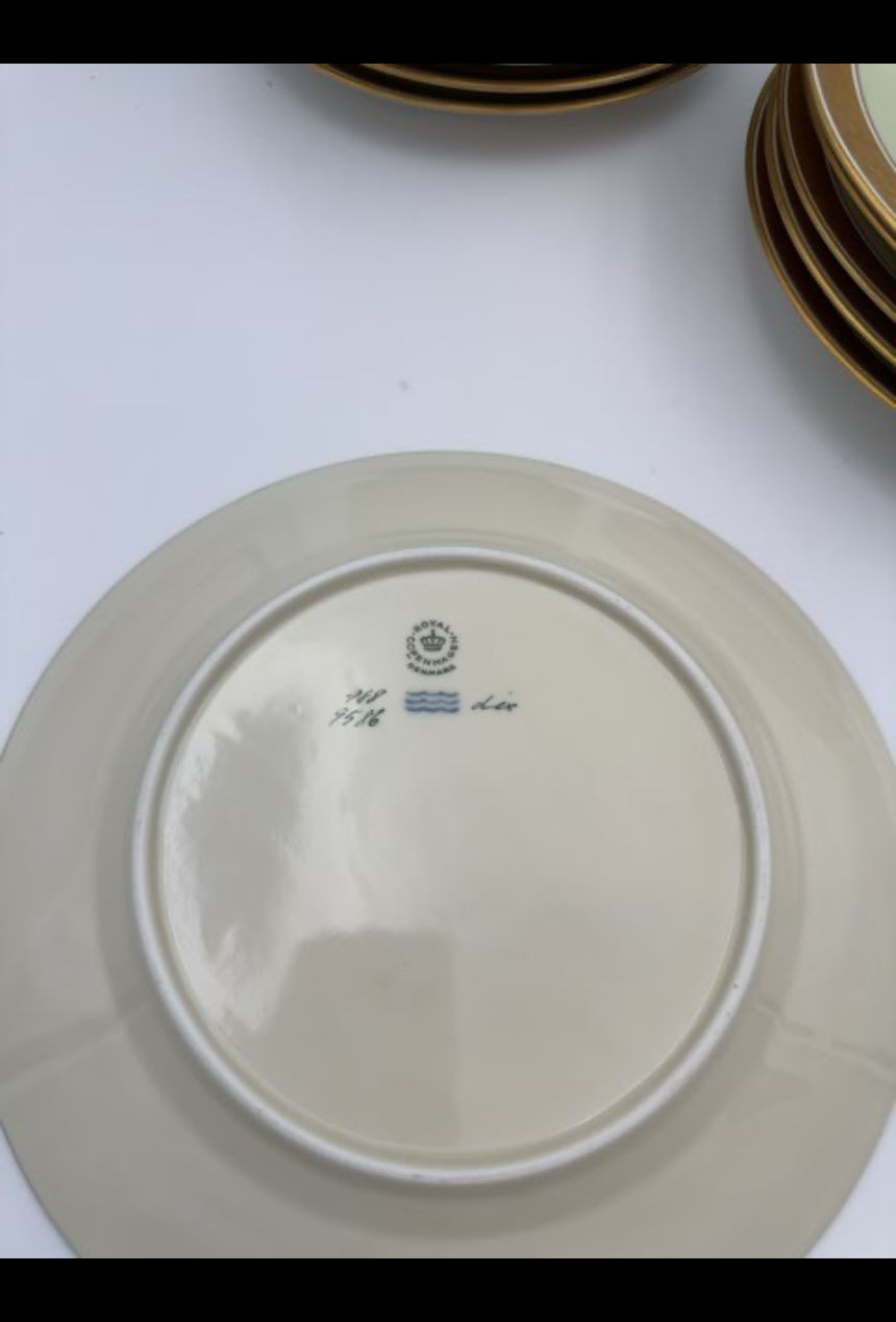 Frokost-& middagstallerkner, Dagmar Royal Copenhagen